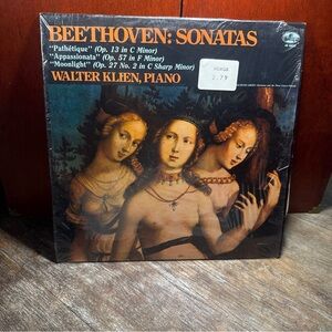 Beethoven: Sonatas Vinyl Record by Turnabout - Black